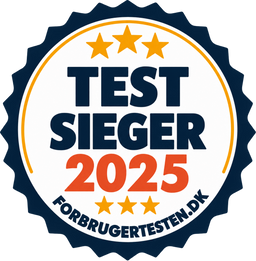 Testsieger 2025 - Forbrugertesten.dk